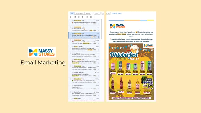 Massy Stores Email Marketing