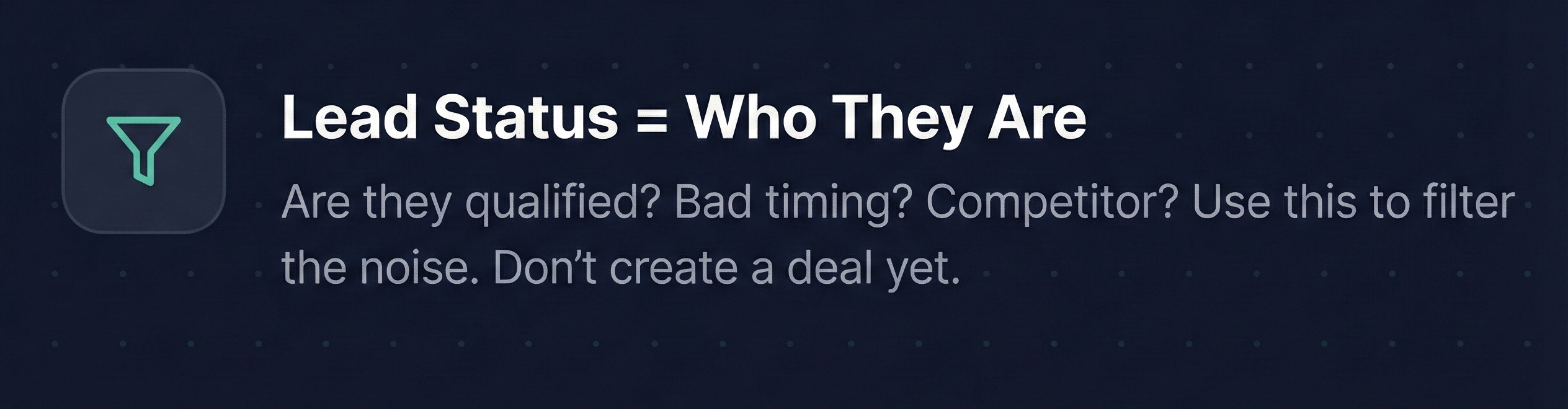 Lead Status = Who They Are_Engagent_Sales Page